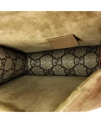 Pre-Owned Gucci Mini Dionysus Bag Gg Coated Canvas