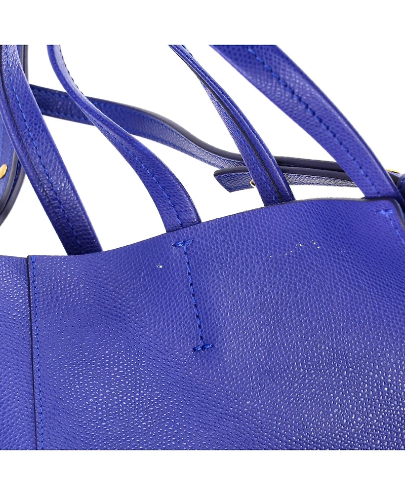 Pre-Owned Celine Small Vertical Bi-Cabas Tote Grained Calfskin