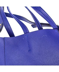 Pre-Owned Celine Small Vertical Bi-Cabas Tote Grained Calfskin