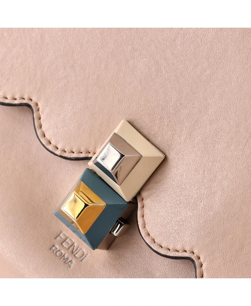 Pre-Owned Fendi Medium Kan I Bag Leather