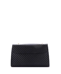 Pre-Owned Gucci Medium Emily Chain Flap Bag Microguccissima Leather