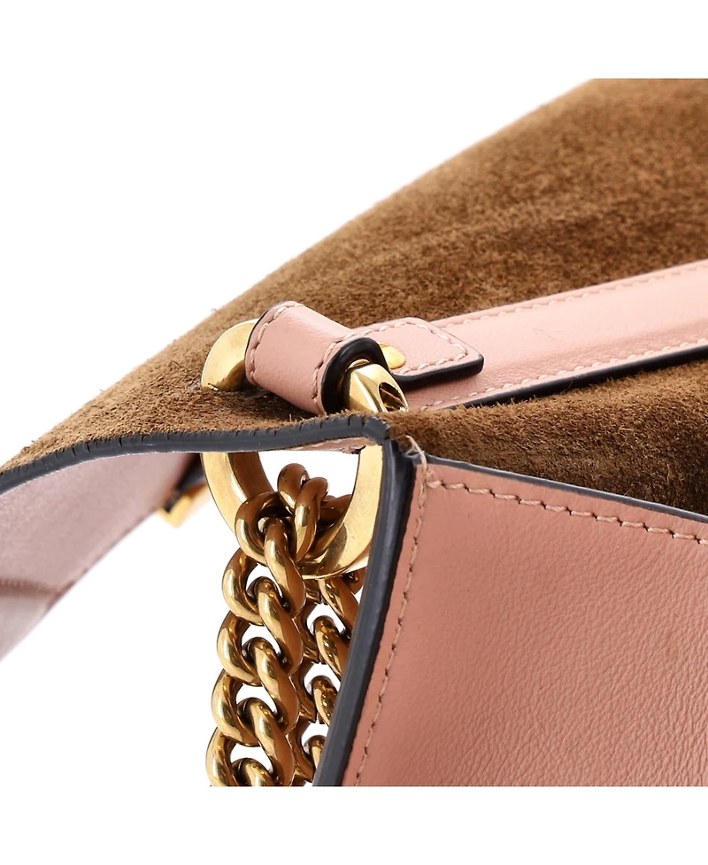 Pre-Owned Fendi Small Kan U Shoulder Bag Leather