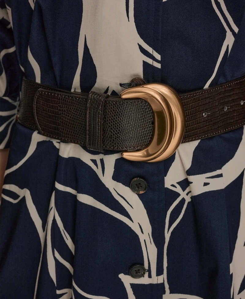 Donna Karan New York Women's Collared Shirt Dress