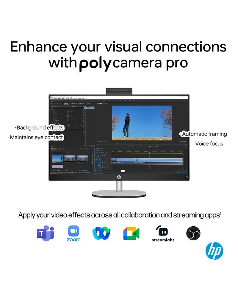 Hp Essential 27" All-in-One Intel Core Ultra 7 16GB Ram Intel Graphics 1TB Ssd Storage Windows 11 Home 60Hz