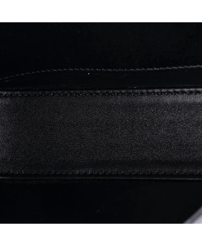 Pre-Owned Celine Small Triomphe Chain Shoulder Bag Leather