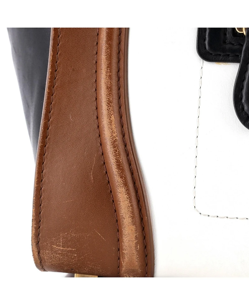 Pre-Owned Celine Micro Tricolor Luggage Bag Leather