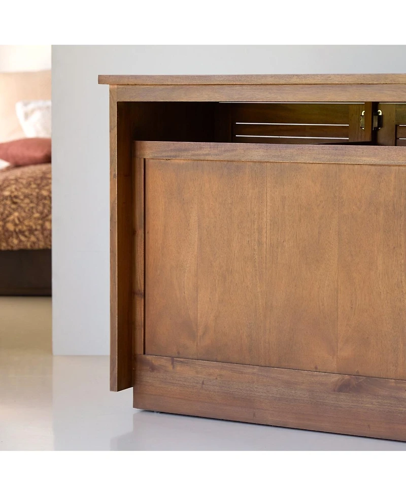 Tikamoon Loggia 130 acacia vanity unit