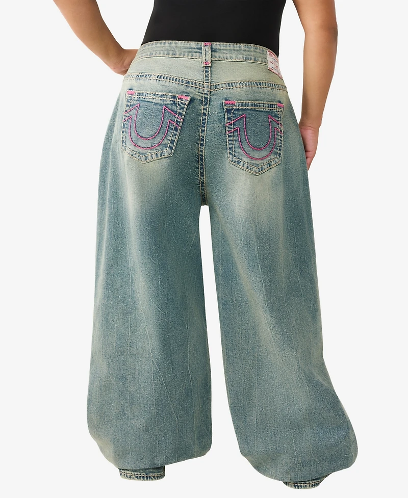 True Religion Plus Jessie Super Baggy T Jeans