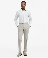 Ted by Baker Men's Modern-Fit Gray Plaid Suit Separate Pants
