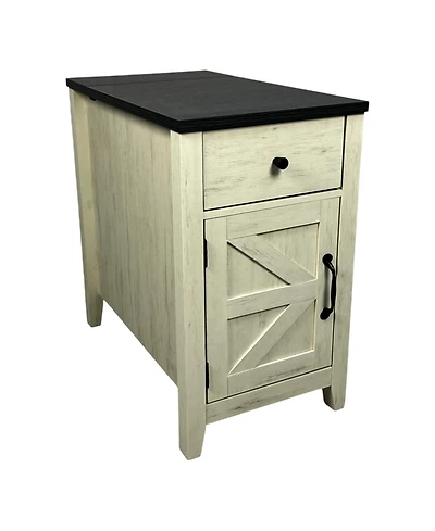 Flynama Chic Luxurious Premium Nightstand with Storage Space Bedroom Bedside Storage Table