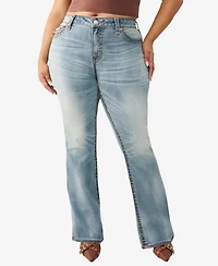 True Religion Plus Becca Mid-Rise Bootcut Jeans