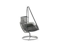 sumyeg Outdoor Wicker Swivel Lounge Chair