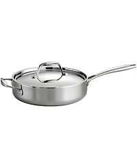 Tramontina Signature 3-Quart Tri-Ply Clad Stainless Steel Saute Pan with Lid