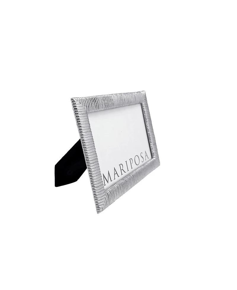 Mariposa Woven Aluminum Frame, 4" x 6"