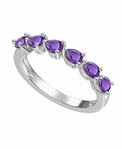 Macy's Garnet (1-1/4 ct. t.w.) Ring Sterling Silver (Also Available Multi-Stones)