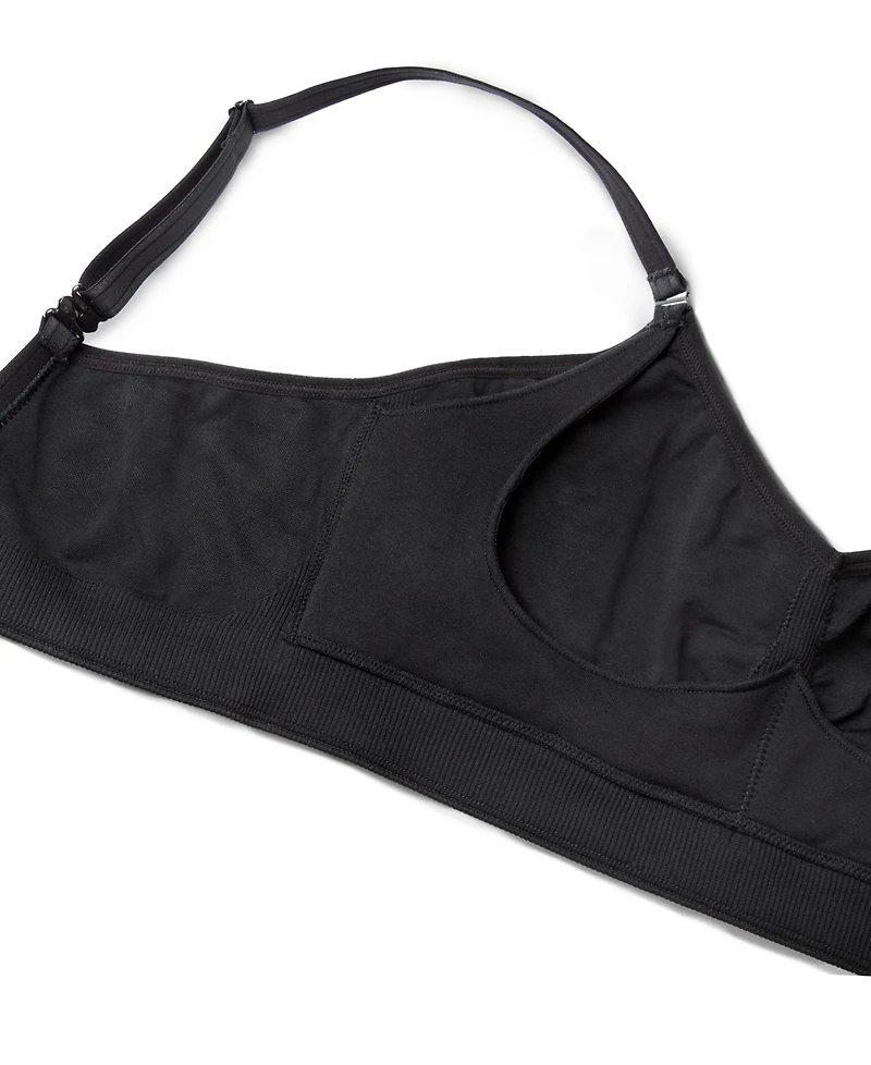 Curvy Couture Women's Smooth Seamless Comfort Wireless Bra