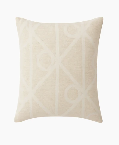 Calvin Klein Emblem Graphic Decorative Pillow, 20" x 20"