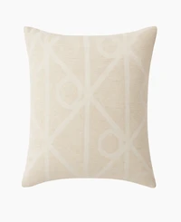 Calvin Klein Emblem Graphic Decorative Pillow, 20" x 20"