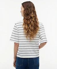 Tommy Hilfiger Women's Script Logo Crewneck Trapeze T-Shirt