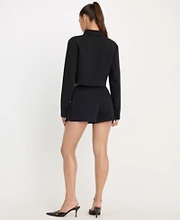 Good American Women's High-Rise Skort