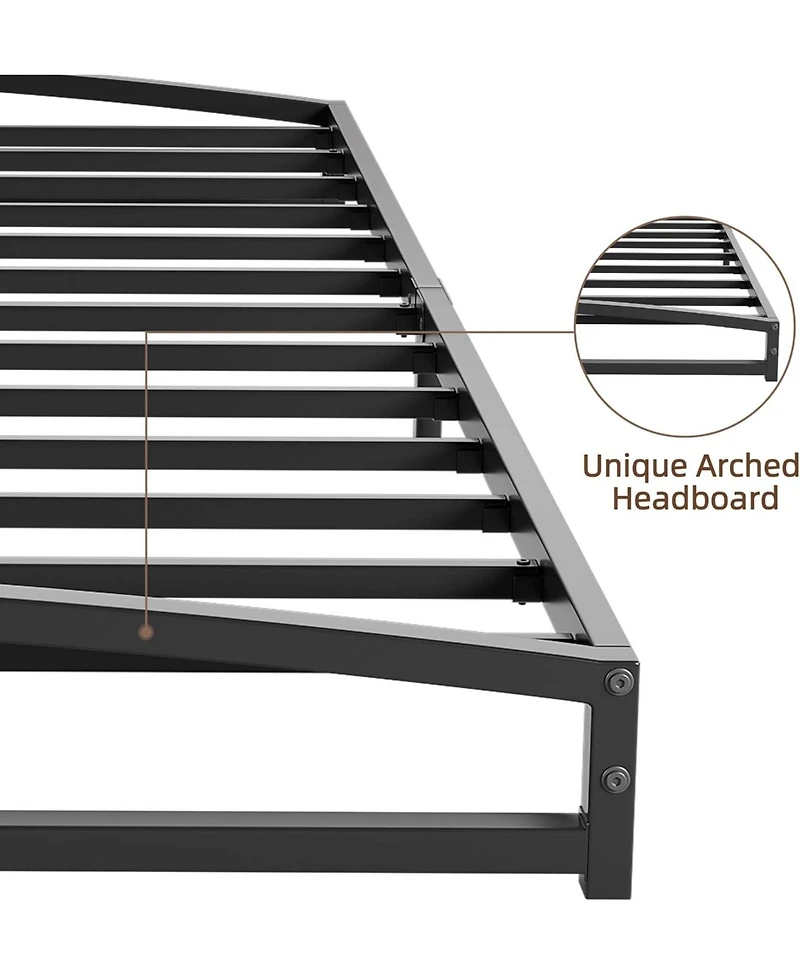 gaomon 10 Inch Metal Platform Bed Frame