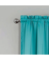 Rt Designers Collection 100% Polyester Twilight Blackout Rod Pocket Curtain Panel