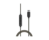 Mee audio M6 In-Ear Sports Headphones with Memory Wire and Headset (Usb-c Plug)