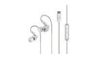 Mee audio M6 In-Ear Sports Headphones with Memory Wire and Headset (Usb-c Plug)