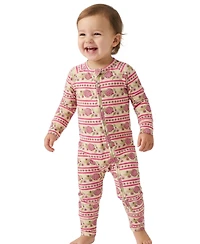 Motette Baby Girl's Pomegranate Soiree Bamboo Sleeper