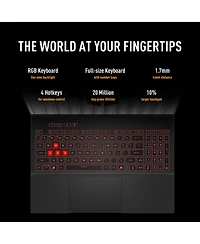 Asus Tuf A16 Traditional Laptop Amd Ryzen 7 64GB Ram Nvidia GeForce Rtx 5060 4TB Ssd Storage Windows 11 Home 165Hz