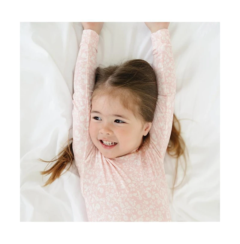 Motette Toddler Girls' Petite Fleur Pajama Set