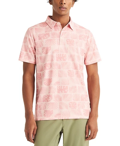 Nautica Men's Print Golf Polo Shirt