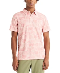 Nautica Men's Print Golf Polo Shirt
