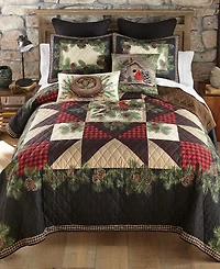 Donna Sharp Cardinal Pine Woodland 3-Pc. Quilt Set