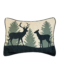 Donna Sharp Deer Walk Tranquil 3-Pc. Quilt Set