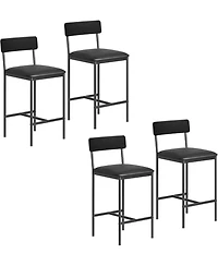gaomon Set of 4 Modern Upholstered Dining Chairs, Stable Stylish Seating for Apartment Dining Room