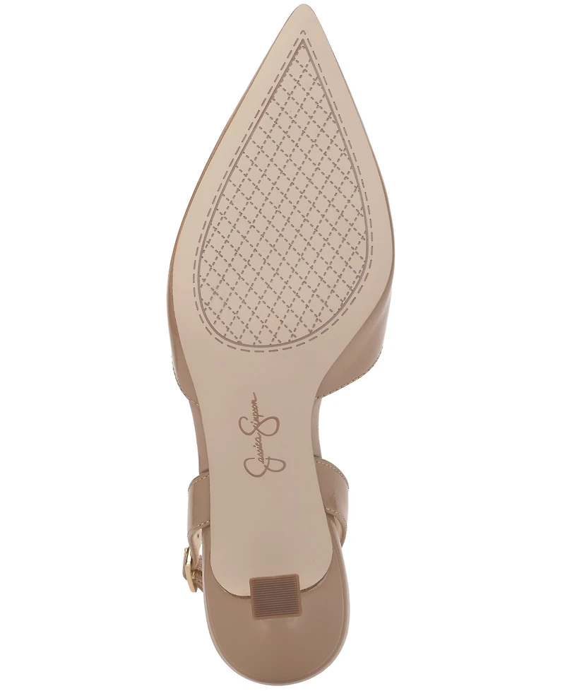 Jessica Simpson Women's Fyvera Slingback Pointed Toe Pumps