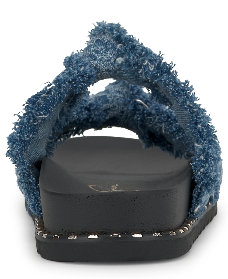 Jessica Simpson Women's Caralyna Knotted Footbed Sandals