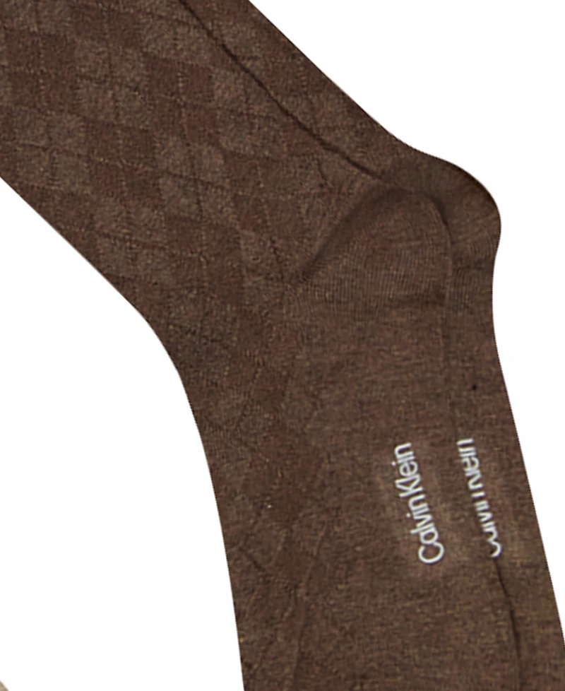 Calvin Klein Men's 4-Pk. Crew Dress Socks
