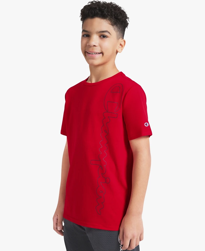 Champion Boys' 7-16 Short-Sleeve Crewneck T-Shirt