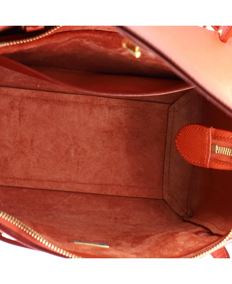 Pre-Owned Celine Micro Belt Bag Textured Leather