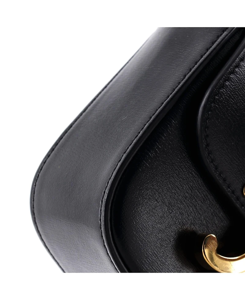 Pre-Owned Celine Mini Triomphe Shoulder Bag Smooth Calfskin