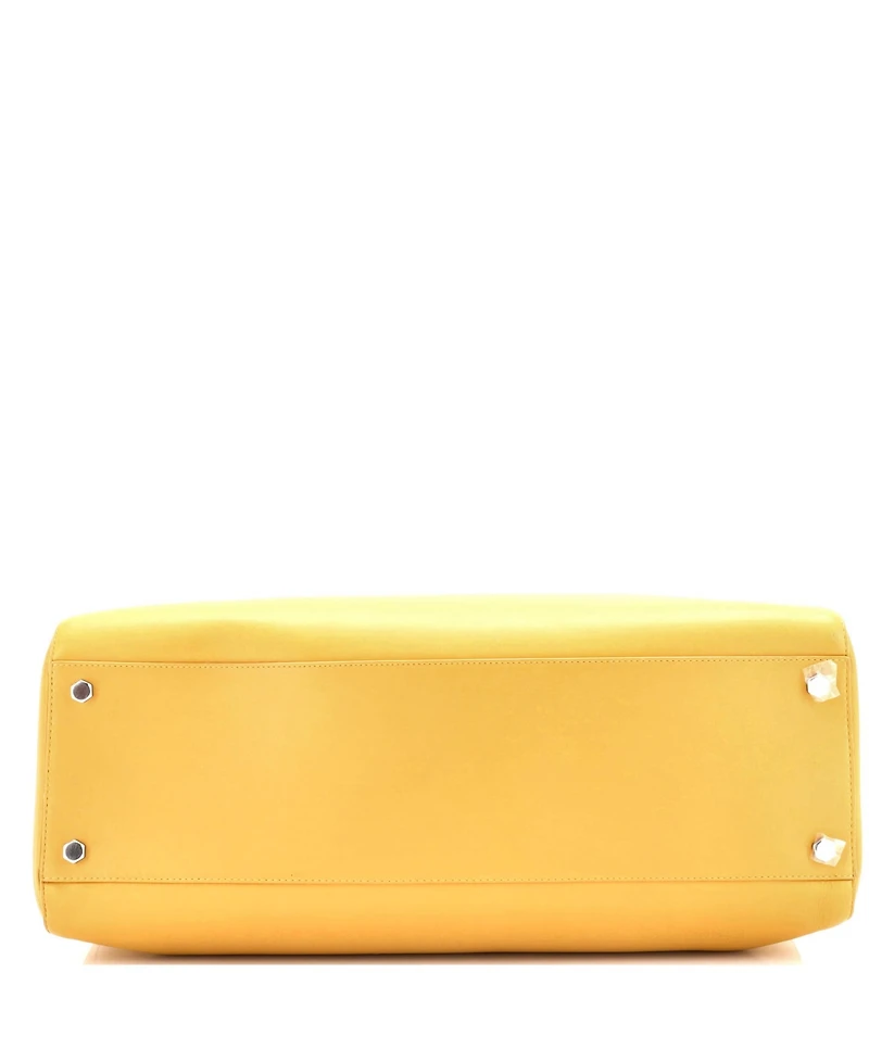 Pre-Owned Bottega Veneta Xl Arco Flap Shopper Tote Smooth Leather