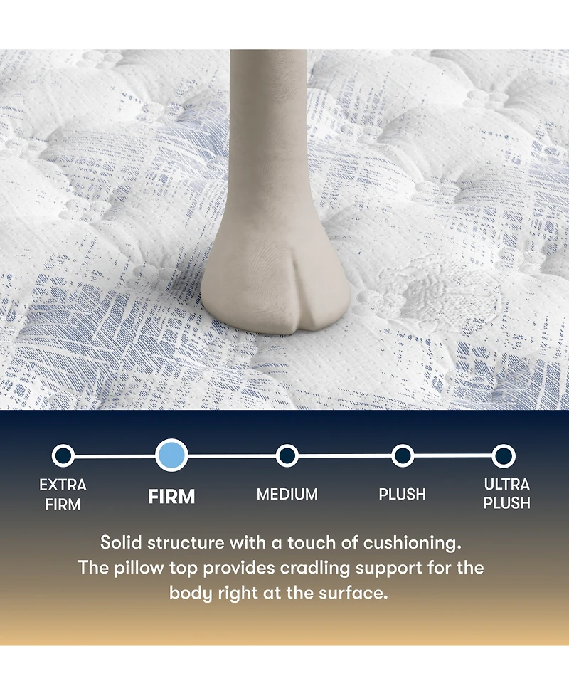 Serta Perfect Sleeper Cascade Range 14.5" Firm Pillow Top Mattress, California King