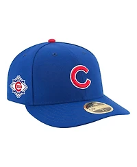 New Era Men's Royal Chicago Cubs 150th Anniversary Low Profile 59FIFTY Fitted Hat