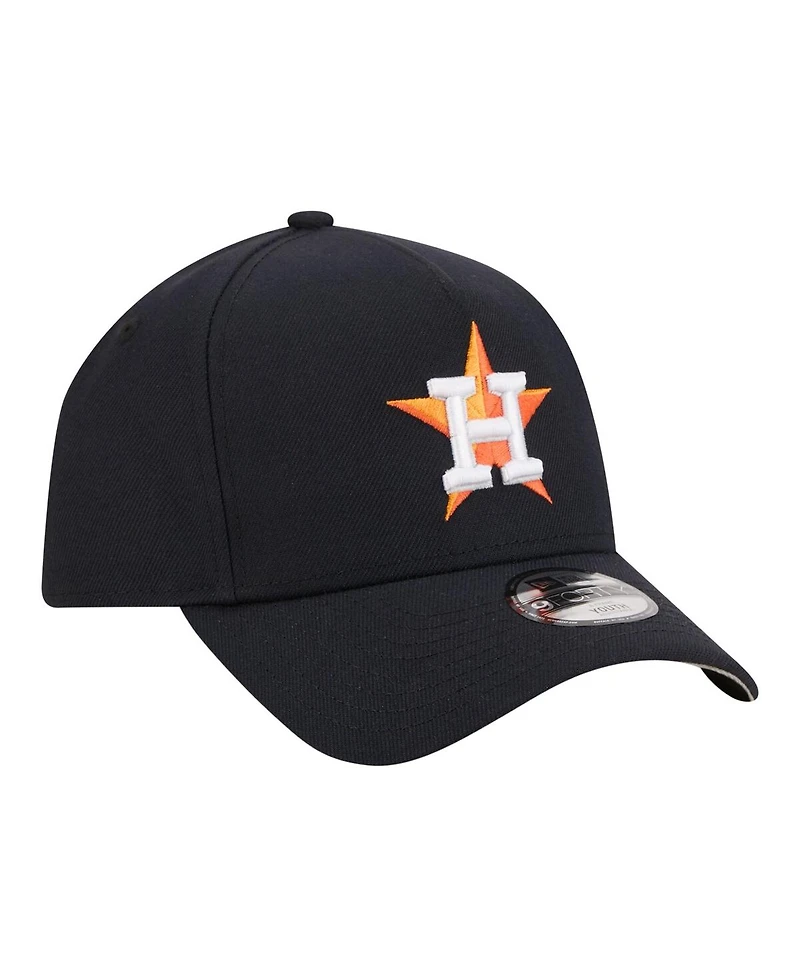 New Era Big Boys and Girls Navy Houston Astros 9FORTY A-Frame Adjustable Hat