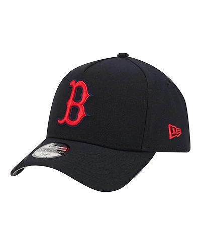 New Era Big Boys and Girls Navy Boston Red Sox 9FORTY A-Frame Adjustable Hat