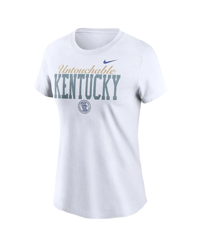 Nike Women's White Kentucky Wildcats Club T-Shirt