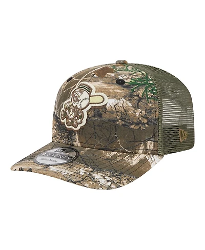 New Era Men's Camo Cincinnati Reds Realtree 9SEVENTY Adjustable Hat