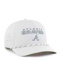 '47 Brand Men's White Atlanta Braves Forward Vault Hitch Adjustable Hat